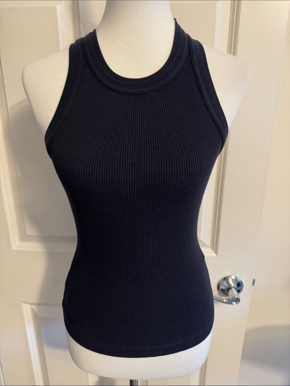 Citizens Of Humanity Navy Ribbed Racerback Tank - never worn